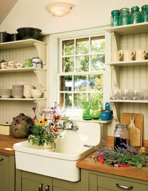 33 Farmhouse Kitchen Cabinets Ideas to Upgrade Your Kitchen's Decor