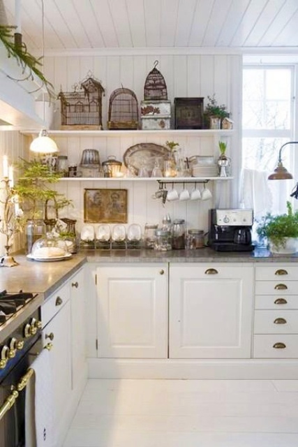 How To Decorate Above Kitchen Cabinets-Modern Farmhouse