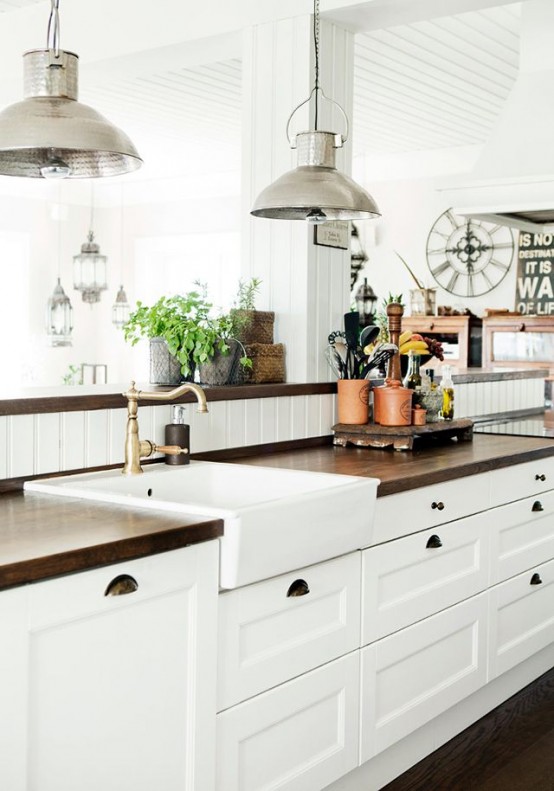 35 Cozy And Chic Farmhouse Kitchen D cor Ideas DigsDigs 35 Cozy And Chic Farmhouse Kitchen D cor Ideas DigsDigs