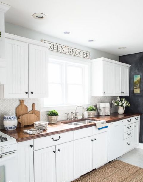 35 Cozy And Chic Farmhouse  Kitchen  D cor Ideas  DigsDigs