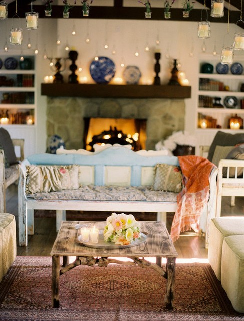 Cozy And Romantic Living Room