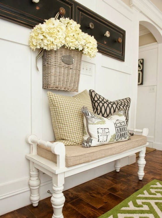 27 Cozy And Simple  Farmhouse Entryway D cor Ideas  DigsDigs