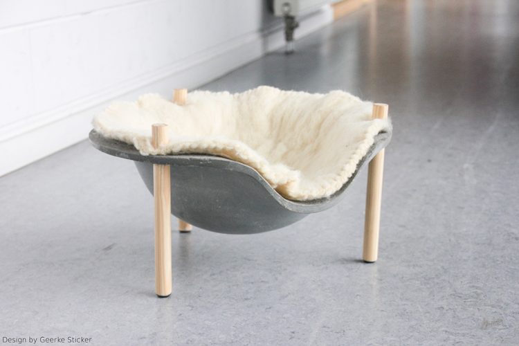 cat bed with legs