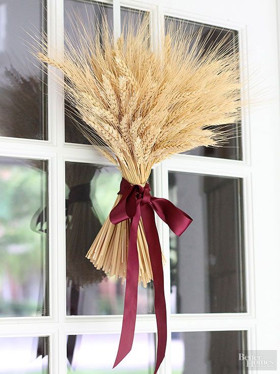 45 Warming And Cozy Wheat Decorations For Fall DigsDigs