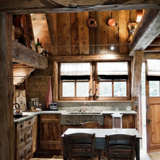 40 Cozy Chalet Kitchen Designs To Get Inspired Digsdigs