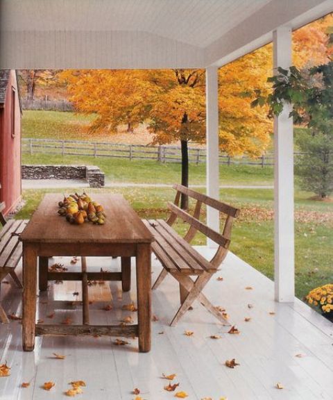 Cozy Fall Patio Decor Ideas