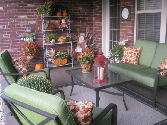 Cozy Fall Patio Decor Ideas