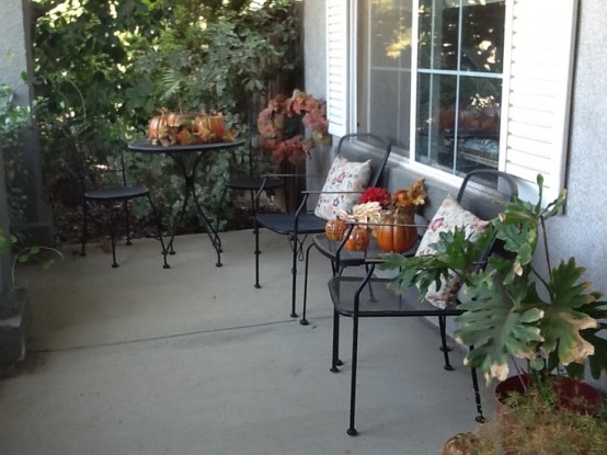 Cozy Fall Patio Decor Ideas