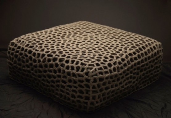 Cozy Knitted And Crocheted Furniture By Monomoka