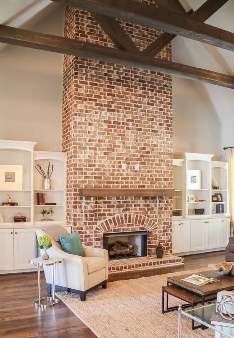 Cozy Living Room Designs With Exposed Wooden Beams