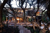 Cozy Modern House Of Natural Wood