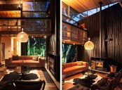 Cozy Modern House Of Natural Wood