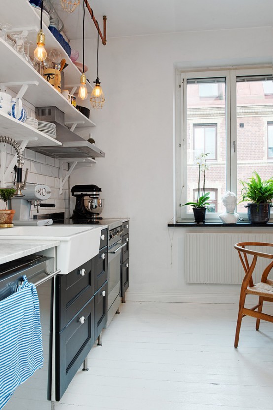 Cozy Swedish Apartment With A Humorous Character