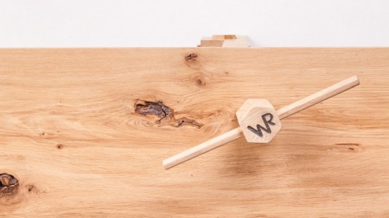 Craft2.0 Modern Table Made With Antique Technologies