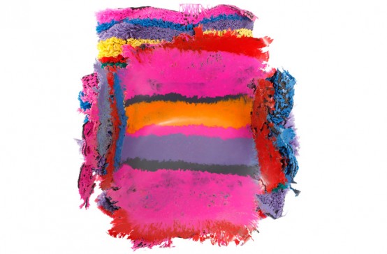 Crazy Colorful Meltdown Chair