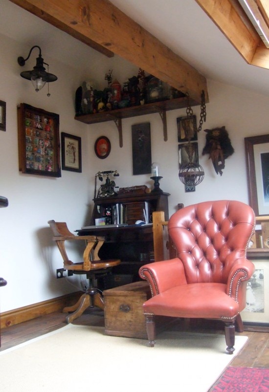 28 Crazy Steampunk Home Office Designs - DigsDigs