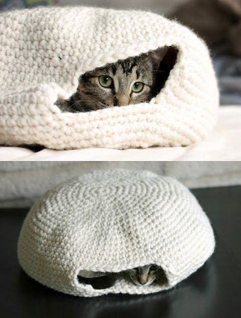 52 Creative And Cozy Cat Beds - DigsDigs