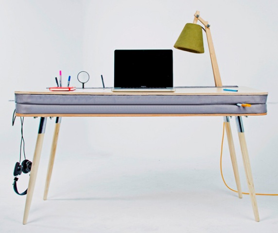 Creative And Funny Oxymoron Desk With A Soft Tabletop