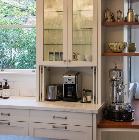 20 Small-Appliance Storage Ideas to Reduce Countertop Clutter