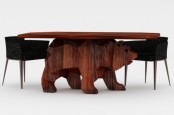 Creative Bear Shaped Table