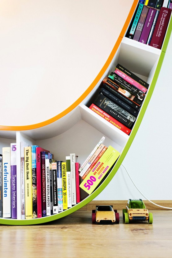 Creative Bookshelf To Sink Into The Universe Of Reading