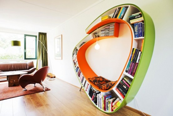 Creative Bookshelf To Sink Into The Universe Of Reading