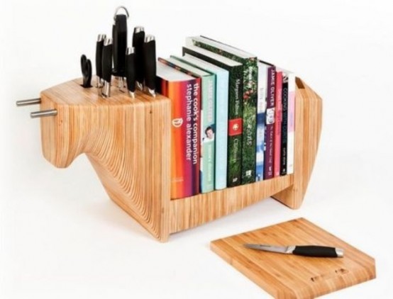 36 Creative Bookshelves And Bookcases Designs - DigsDigs