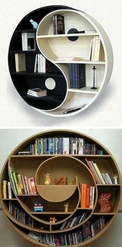 36 Creative Bookshelves And Bookcases Designs - DigsDigs