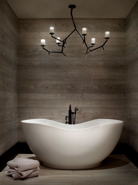 43 Creative Modern Bathroom Lights Ideas You’ll Love - DigsDigs