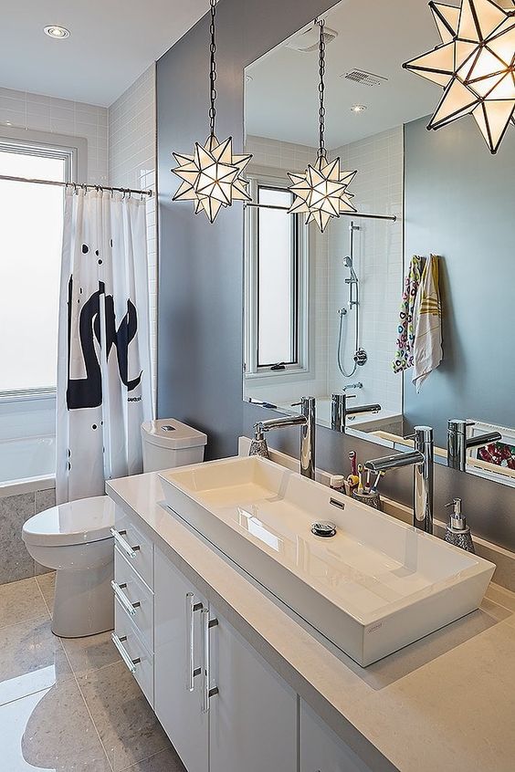 25 Creative Modern Bathroom Lights Ideas You'll Love ...
