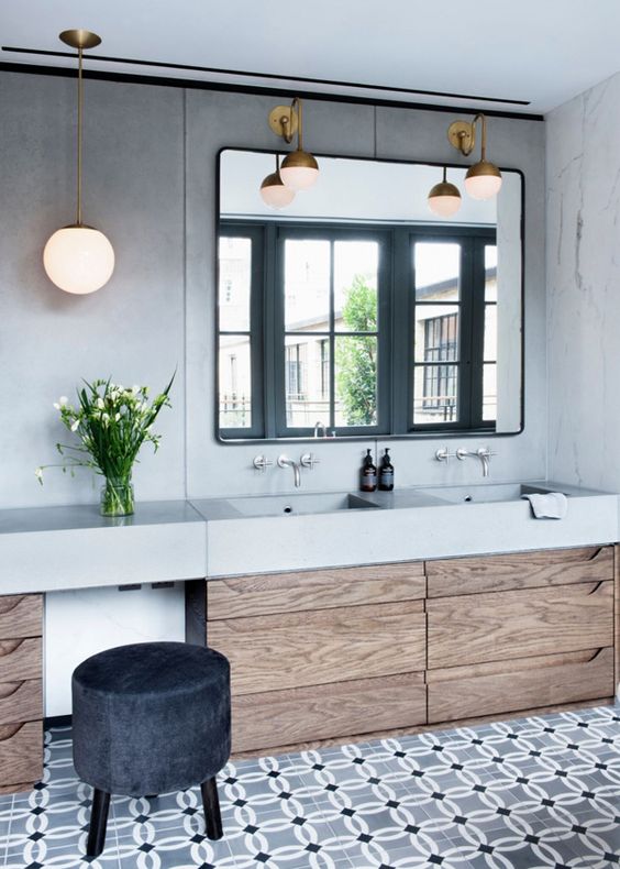25 Creative Modern Bathroom Lights Ideas You’ll Love - DigsDigs