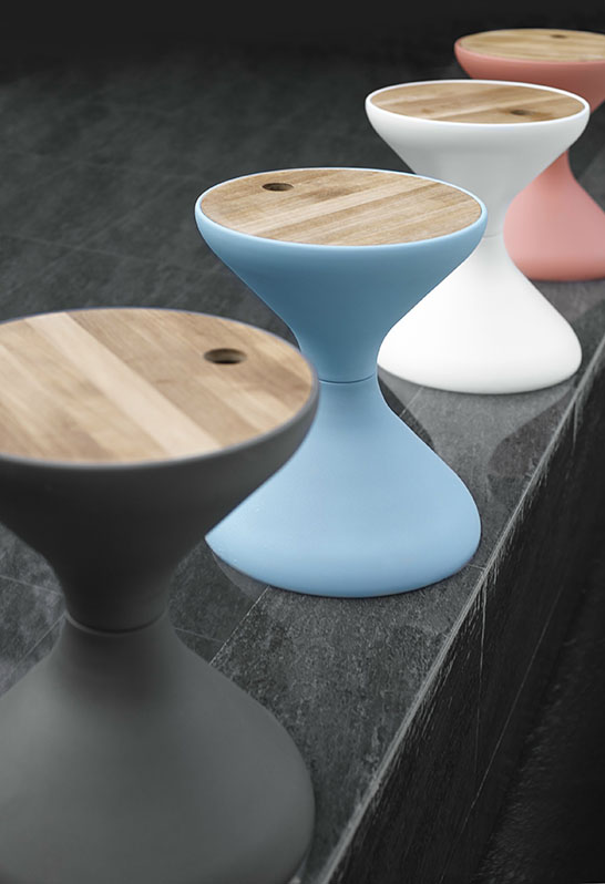 Creative Patio Furniture Bells Side Table