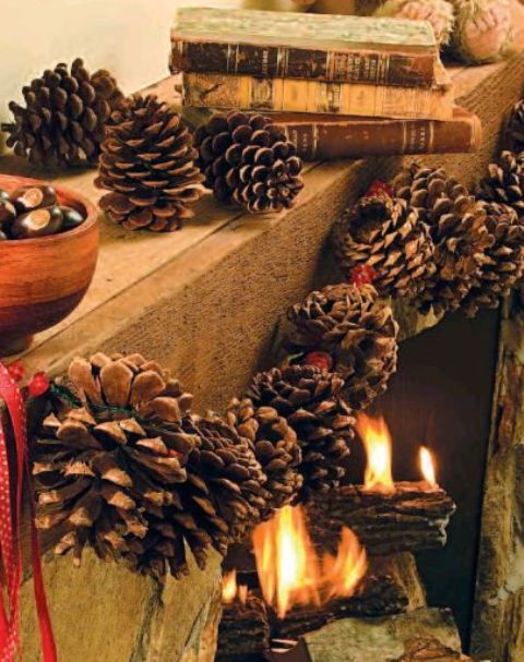 Fall Decorating With Pinecones – UTR Decorating