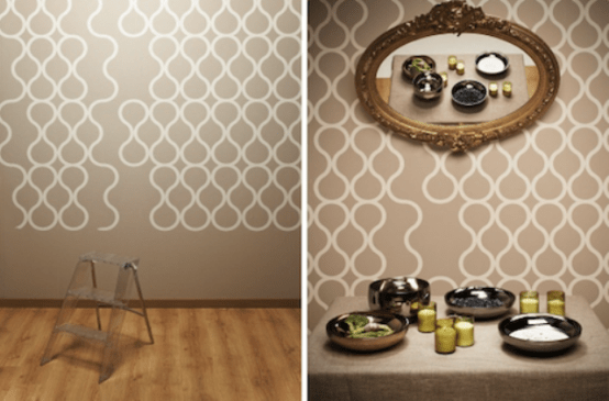 Creative Tear Off Wallpaper For Customizable Design