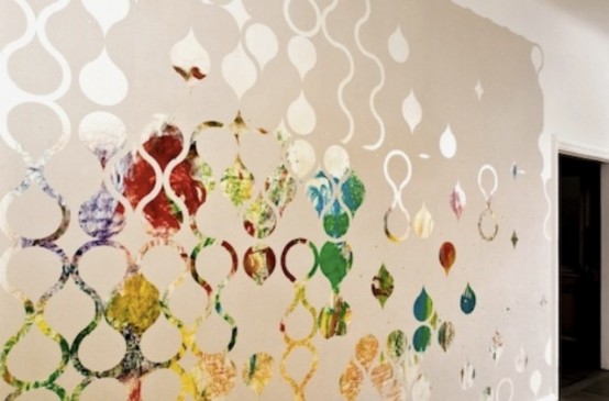 Creative Tear Off Wallpaper For Customizable Design