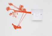 Creative Vinyl Switch Outlets Decorations