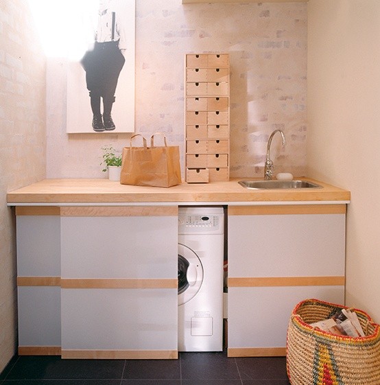 23 Creative Ways To Hide A Washing Machine In Your Home  DigsDigs