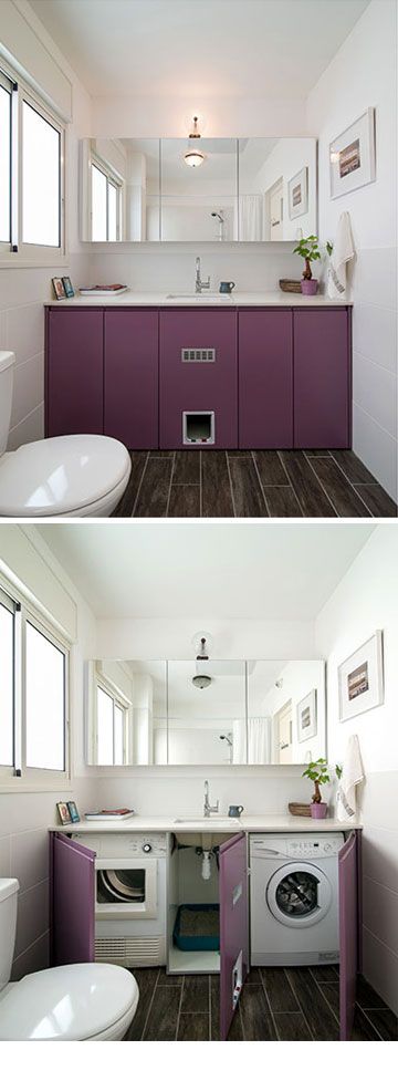 Picture Of creative ways to hide a washing machine in your home  5