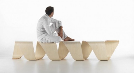 Creativity And Comfort: Unusual DNA Bench