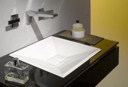 Crystalline Glassed Steel Basin From Alape