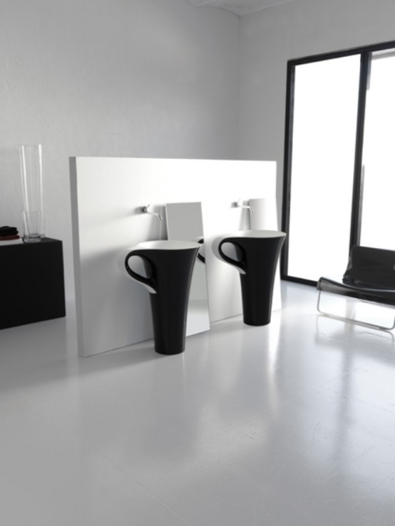 Cup Basin For Those Who Have Sense Of Humor