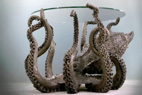 Curious Octopus Table For Those Who Dare