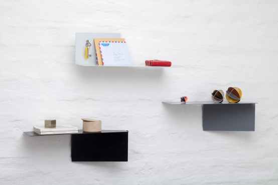 Customizable Functionality: Plateau Adaptable Wall Shelves