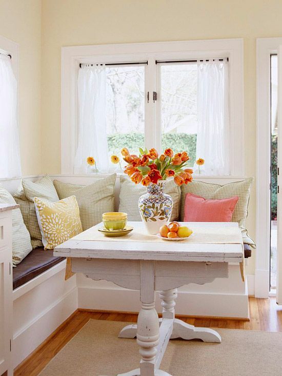 Breakfast Nook Ideas and Inspiration - Jenna Kate at Home