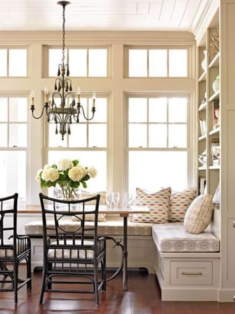 40 Cute And Cozy Breakfast Nook Décor Ideas - DigsDigs