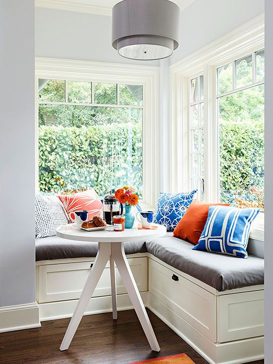 Breakfast Nook Ideas and Inspiration - Jenna Kate at Home