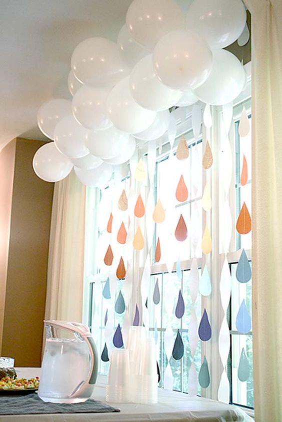 Picture Of cute balloon decor ideas for baby showers  16