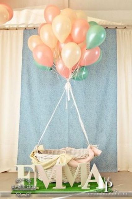 Cute Balloon Décor Ideas For Baby Showers