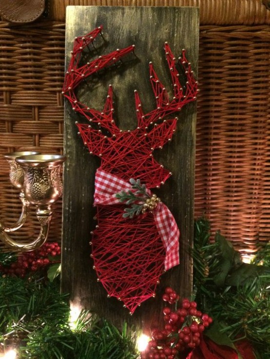 30 Cute Deer Décor Ideas For Cozy Christmas Spaces - DigsDigs