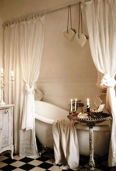 Cute Shabby Chic Bathroom Decor Ideas